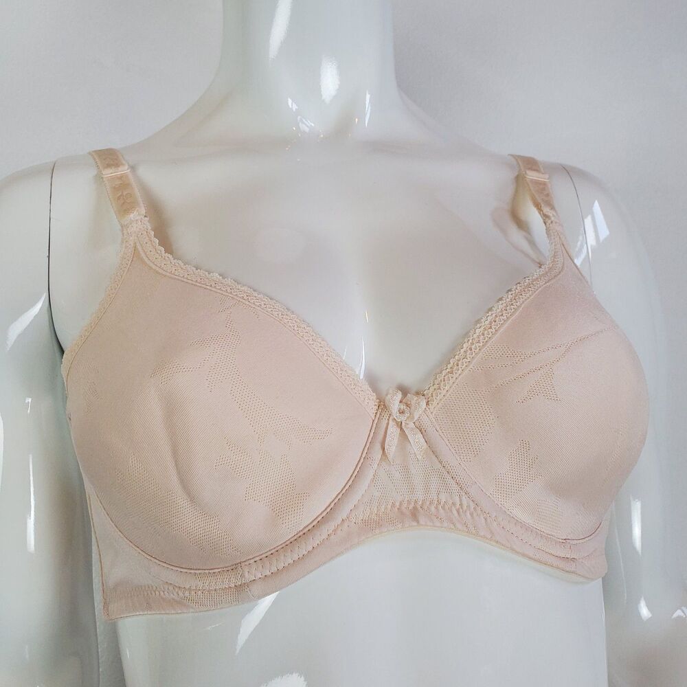 Vintage 80's Chaville Beige Bra